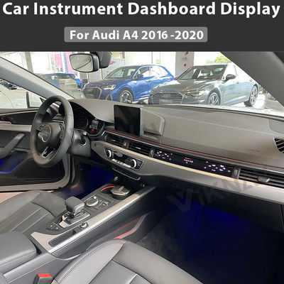 Android LCD Copilot Display For AUDI A4 A5 A6 Q7 2016-2020 Car Instrument Dashboard Display Multimedia Unit Head