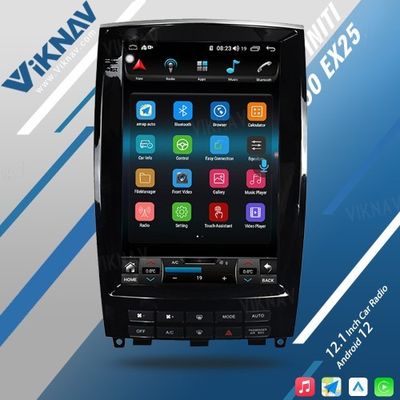 Viknav 12.1 Inch Car Stereo Autoradio For Infiniti QX50 EX25 2013-2020 Multimedia DVD Player GPS Navigation Head Unit