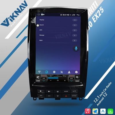 Viknav 12.1 Inch Car Stereo Autoradio For Infiniti QX50 EX25 2013-2020 Multimedia DVD Player GPS Navigation Head Unit