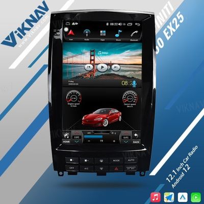 Viknav 12.1 Inch Car Stereo Autoradio For Infiniti QX50 EX25 2013-2020 Multimedia DVD Player GPS Navigation Head Unit