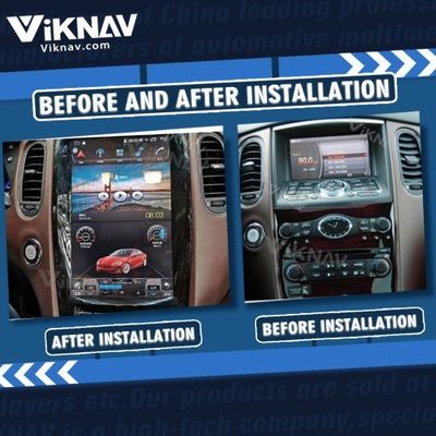 Viknav 12.1 Inch Car Stereo Autoradio For Infiniti QX50 EX25 2013-2020 Multimedia DVD Player GPS Navigation Head Unit