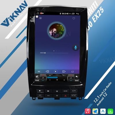 Viknav 12.1 Inch Car Stereo Autoradio For Infiniti QX50 EX25 2013-2020 Multimedia DVD Player GPS Navigation Head Unit
