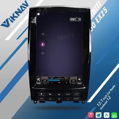 Viknav 12.1 Inch Car Stereo Autoradio For Infiniti QX50 EX25 2013-2020 Multimedia DVD Player GPS Navigation Head Unit