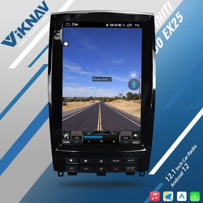 Viknav 12.1 Inch Car Stereo Autoradio For Infiniti QX50 EX25 2013-2020 Multimedia DVD Player GPS Navigation Head Unit