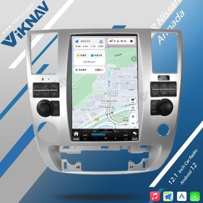 Viknav Android Auto Touch Screen Car Radio 12.1 inch For Nissan Armada 2009-2010 GPS Navigation Head Unit Video Player