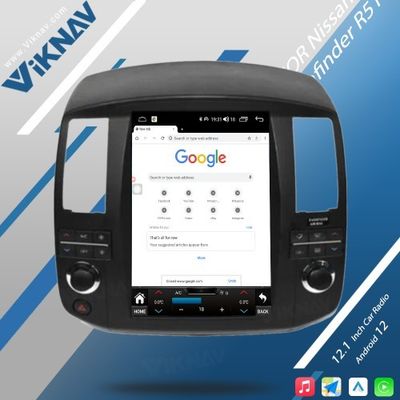 Viknav For Nissan Pathfinder R51 2006-2011 Android Car Radio 12.1 inch GPS with screen Car Audio Stereo Head multimedia