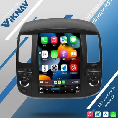 Viknav For Nissan Pathfinder R51 2006-2011 Android Car Radio 12.1 inch GPS with screen Car Audio Stereo Head multimedia