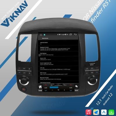 Viknav For Nissan Pathfinder R51 2006-2011 Android Car Radio 12.1 inch GPS with screen Car Audio Stereo Head multimedia