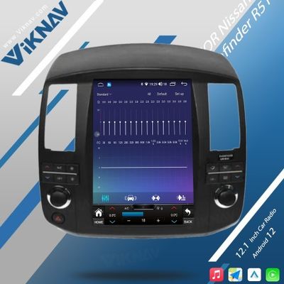 Viknav For Nissan Pathfinder R51 2006-2011 Android Car Radio 12.1 inch GPS with screen Car Audio Stereo Head multimedia