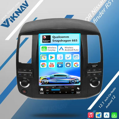 Viknav For Nissan Pathfinder R51 2006-2011 Android Car Radio 12.1 inch GPS with screen Car Audio Stereo Head multimedia