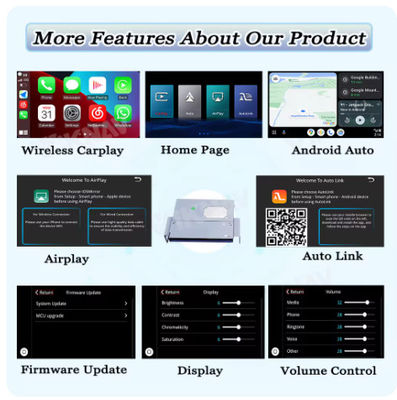 Viknav Linux System OEM Car For Toyota 4Runner Aisin 2014-2017 Upgrade Decoder Box MuItimedia Wireless CarPlay