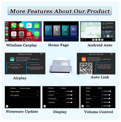 Viknav Linux System For Toyota Avalon 2014-2017 Decoder Box Wireless Apple CarPlay Android Auto