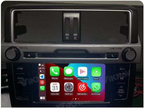 Viknav Linux System OEM Car For Toyota Prado Panasonic 2014-2017 Upgrade Decoder Box MuItimedia Wireless