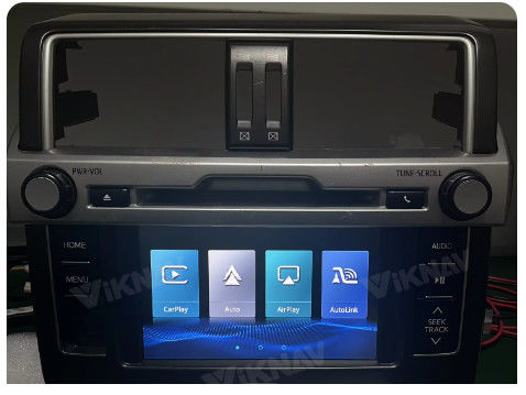 Viknav Linux System OEM Car For Toyota Prado Panasonic 2014-2017 Upgrade Decoder Box MuItimedia Wireless