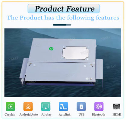 Viknav Linux System For Toyota Alphard 2015-2019 Decoder Box Wireless Apple CarPlay Android Auto