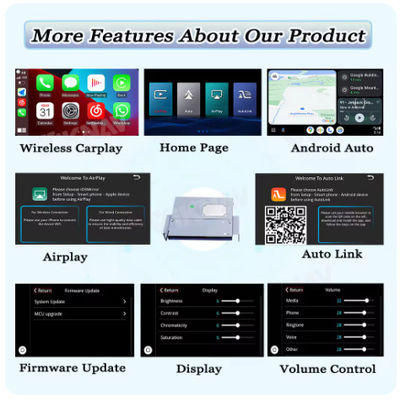 Viknav Linux System For Toyota Alphard 2015-2019 Decoder Box Wireless Apple CarPlay Android Auto