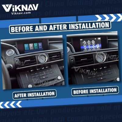 Viknav Fit For Original Car Screen Linux System For Lexus RC 2015 2016 2017 2018 Wireless Apple CarPlay Android Auto
