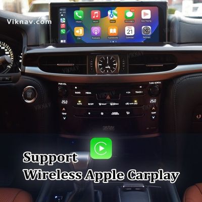 Viknav Fit For Original Car 12.3 Inch Screen Linux System For Lexus LX570 2016-2021 Wireless Apple CarPlay Android Auto