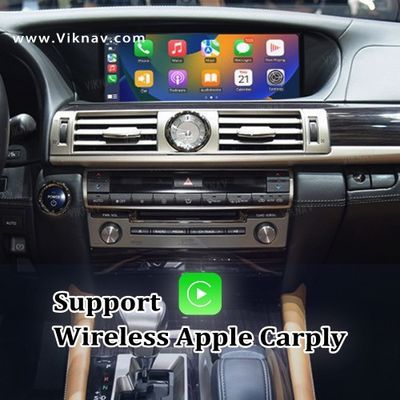 Viknav Fit For Original Car 12.3 Inch Screen Linux System For Lexus LS 2016 2017 Wireless Apple CarPlay Android Auto