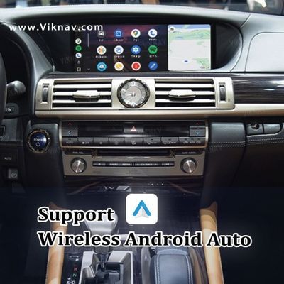 Viknav Fit For Original Car 12.3 Inch Screen Linux System For Lexus LS 2016 2017 Wireless Apple CarPlay Android Auto
