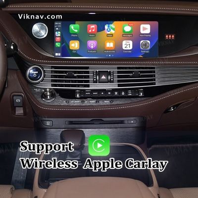 Viknav Linux System For Lexus LS 2018 -2020 Wireless Apple CarPlay Android Auto display screen