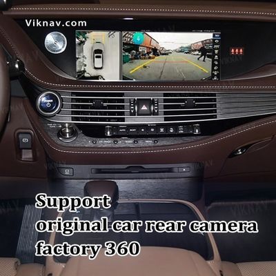 Viknav Linux System For Lexus LS 2018 -2020 Wireless Apple CarPlay Android Auto display screen