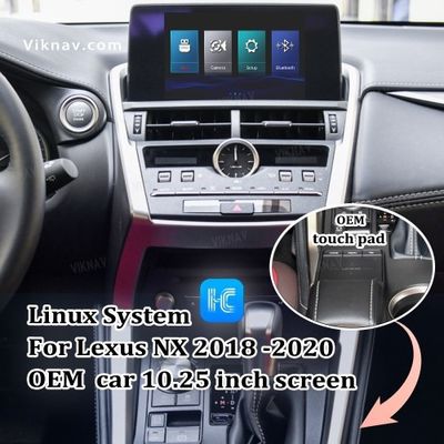 Viknav Linux System For Lexus NX 2018 -2020 Wireless Apple CarPlay Android Auto only support original car 10.25 inch Scr