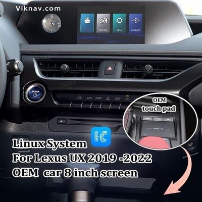 Viknav Linux System For Lexus UX 2019 -2022 Wireless Apple CarPlay Android Auto only support original car 8 inch Screen
