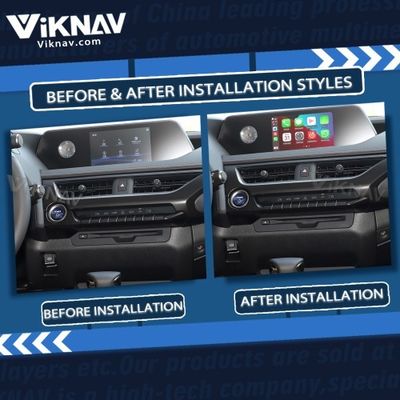 Viknav Linux System For Lexus UX 2019 -2022 Wireless Apple CarPlay Android Auto only support original car 8 inch Screen