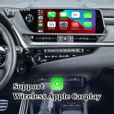 Viknav Fit For Original Car 12.3 Inch Screen Linux System For Lexus ES 2018 2019 2020 Wireless Apple CarPlay Android Aut