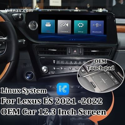Viknav Fit For Original Car 8 Inch Screen Linux System For Lexus ES 2018 2019 2020 Wireless Apple CarPlay Android Auto