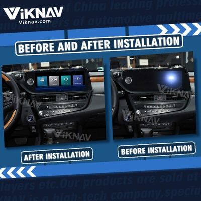 Viknav Fit For Original Car 8 Inch Screen Linux System For Lexus ES 2018 2019 2020 Wireless Apple CarPlay Android Auto