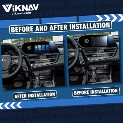 Viknav Fit For Original Car 8 Inch Screen Linux System For Lexus ES 2021 2022 Wireless Apple CarPlay Android Auto