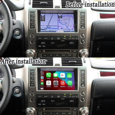 Viknav Linux System For Lexus GX 2009 -2012 Wireless Apple CarPlay Android Auto Only Support Original Car Screen