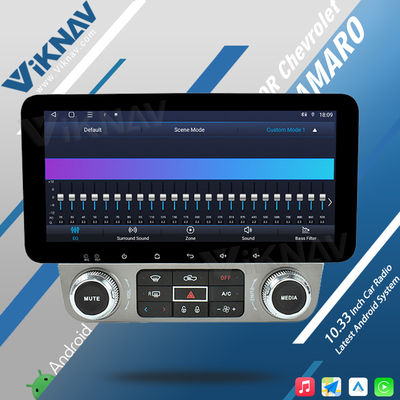 Touch Screen Android Car Radio For Chevrolet Camaro 2010-2015 Upgrade Wireless Carplay Android Auto GPS Navigation