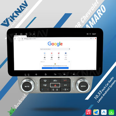 Touch Screen Android Car Radio For Chevrolet Camaro 2010-2015 Upgrade Wireless Carplay Android Auto GPS Navigation