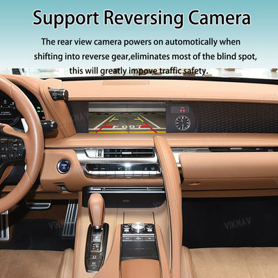 Viknav Linux System For Lexus LC500H 2018-2020 Wireless Apple CarPlay Android Auto Only Support Original Car OEM Screen