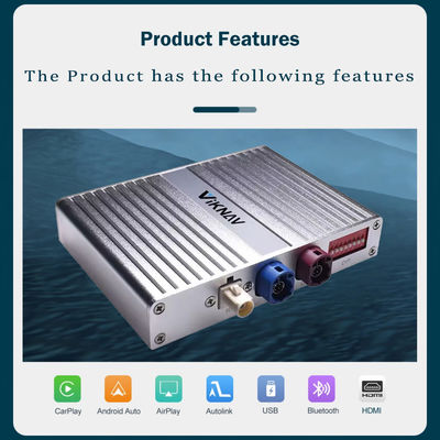 Viknav Linux System For Toyota LC200 2012-2021 Wireless Apple CarPlay Android Auto Only Support Original Car OEM Screen