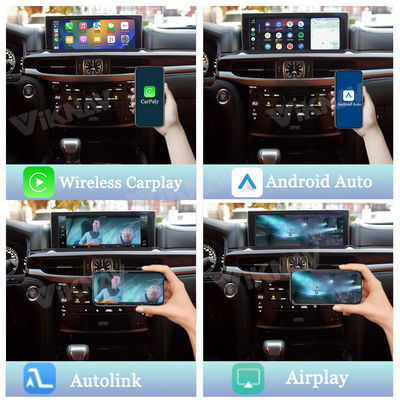 Viknav Linux System For Lexus LX570 2009 -2021 Wireless Apple CarPlay Android Auto Only Support Original Car OEM Screen