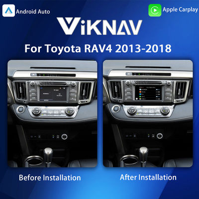 Viknav Linux System For Toyota RAV4 2013-2018 Decoder Box Wireless Apple CarPlay Android Auto Only Support Original Car