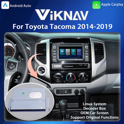 Viknav Linux System For Toyota Tacoma 2014-2019 Decoder Box Wireless Apple CarPlay Android Auto
