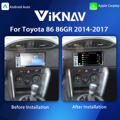 Viknav Linux System For Toyota 86 86GR 2014-2017 Decoder Box Wireless Apple CarPlay Android Auto
