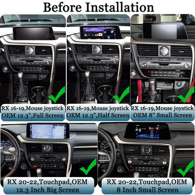 Viknav Car Radio Accessories Multimedia Interface Box For Lexus RX 2016-2022