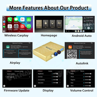 Viknav Linux System For Lexus RX 2012-2022 Wireless Apple CarPlay Android Auto Only Support Original Car OEM Screen