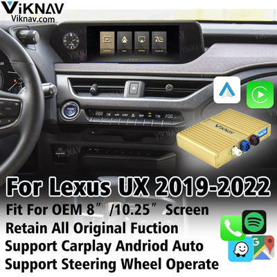 Linux Car Interface Box For Lexus UX 2019-2022 Wireless Apple CarPlay Android Auto