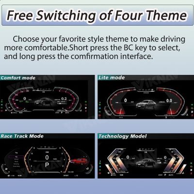 VIKNAV Digital Instrument Cluster For BMW 3series 3series GT 4series 2013-2019