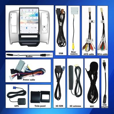 VIKNAV Car Radio 13.8 inch Car Radio For Dodge RAM 2008-2011 Wireless Carplay