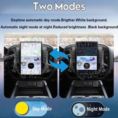 VIKNAV 14.4'' Car Radio For Chevrolet Silverado / GMC SIERRA 2013-2018 （Black）