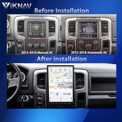 VIKNAV 14.4 " Car Radio For Dodge RAM 2013-2018 Wireless Carplay Android