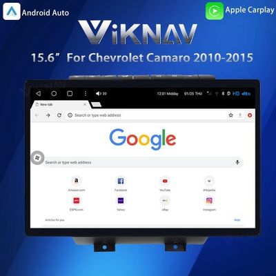 VIKNAV 15.6 " Andriod Auto Car Stereo Car Radio For Chevrolet Camaro 2010-2015